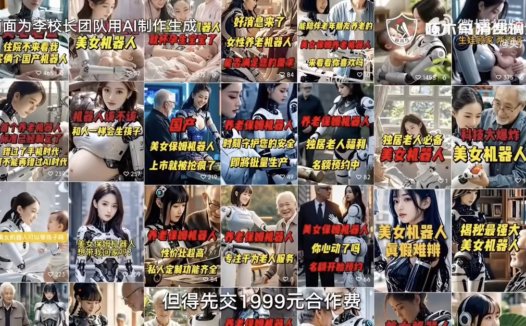 春晚带火仿生机器人，不法分子借其虚假推销欺诈消费者“购买 AI课”“缴纳合作费”