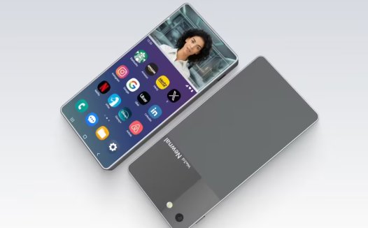 韩国 Newnal 公司推出独特形态“AI手机”：上下双屏设计，顶屏内置专属数字化身