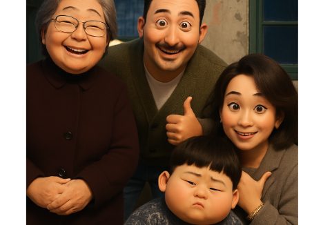 亲子漫画视频怎么制作?AI真人照片转漫画一键生成亲子漫画视频