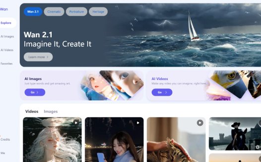 Wan.video:AI绘画和视频创作工具,只需文字即可生成精美图像和视频