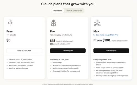 Anthropic 推出 Claude Max 订阅计划,月费最高 200 美元