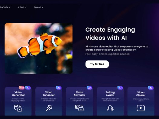 Clipfly:在线视频编辑工具,AI长视频制作和编辑平台