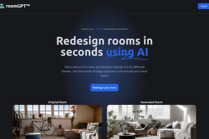 roomgpt.io：基于人工智能的AI房间室内设计工具 – AI-人工智能-1ai.net