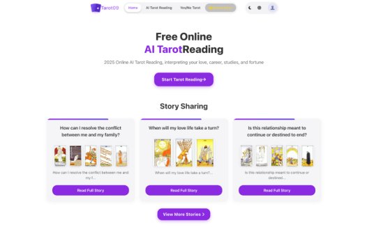 TarotDreamHub:免费AI塔罗在线占卜平台,提供命运指引和心理洞察的AI占卜工具