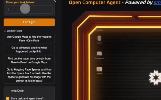 Hugging Face 发布云端 AI智能体，文字指令远程操控虚拟电脑