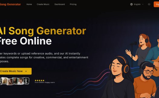 AI Song Generator:AI音乐创作工具,轻松创作高质量原创音乐