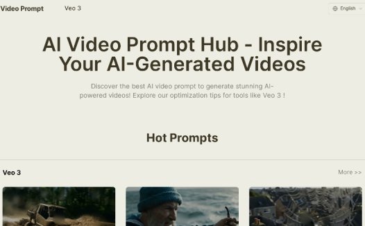 AI Video Prompt：AI视频提示词，助您轻松创作惊艳的AI视频