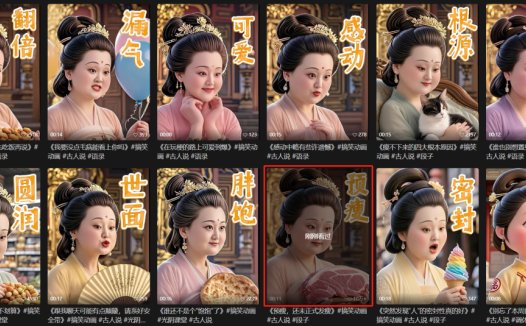 用AI做古人胖美女语录对口型教学，轻松制作爆款短视频