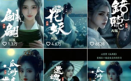 用AI做古风音乐MV,免费AI工具制作百万播放量的短视频