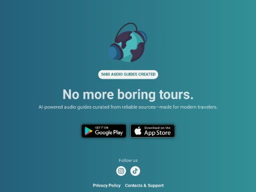 Mapondo：AI旅游工具，专为旅行爱好者打造的AI语音导游