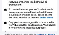 Meta 澄清：未使用用户未发布的照片训练 AI 模型