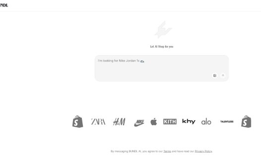 BUNDL：AI购物助手，让 AI 帮您在多家商店购物