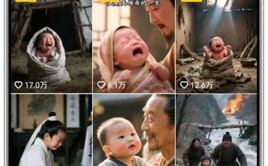 爆款短视频拆解，用AI制作历史人物名人传记教程