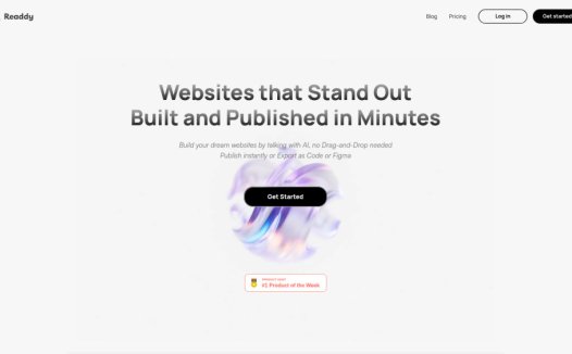 Ready AI:Al产品设计工具,一个设计网站和应用程序的AI