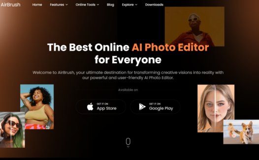 AirBrush：免费在线AI照片编辑器，提供高质量的照片修图服务