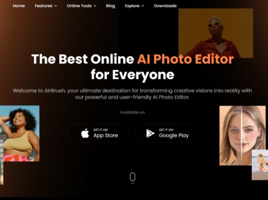 AirBrush：免费在线AI照片编辑器，提供高质量的照片修图服务