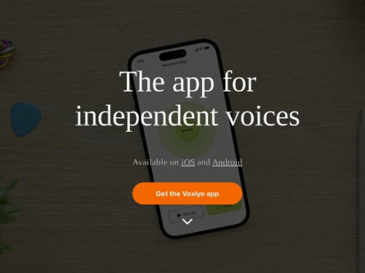 Voxiyo：AI语音笔记，轻松记录、整理和转换语音笔记