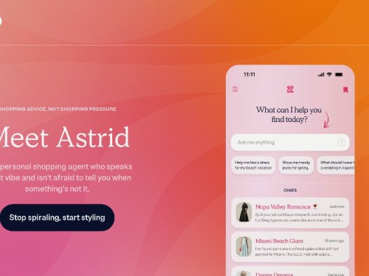 Astrid：AI穿搭工具，支持图片搜索、衣橱整合、风格定制等功能