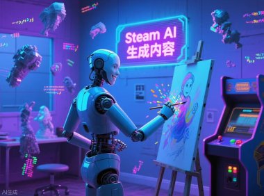 生成式 AI 大举进军游戏开发行业，Steam 上架作品中使用量激增 8 倍