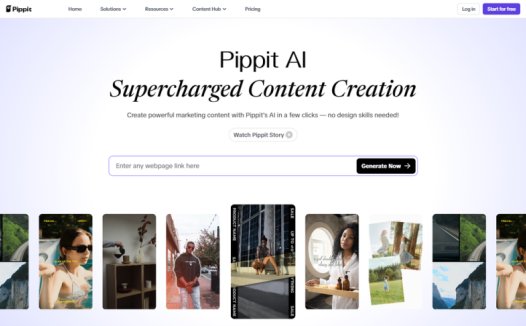 Pippit：AI营销内容创作平台，一键生成营销视频、产品图像与AI数字人内容