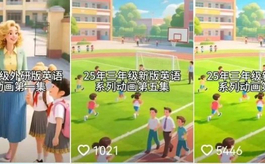 用AI做英语学习动画视频教程，轻松制作百万播放的英语短视频