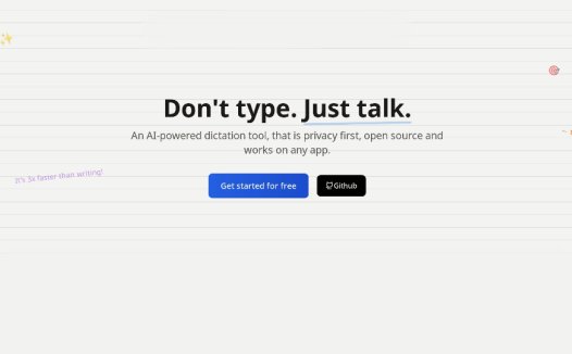 OpenWispr:开源AI语音听写工具,本地运行AI语音转文字