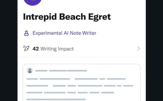 X 平台将允许 AI 机器人撰写社区注释，由用户反馈决定相应内容是否公开展示