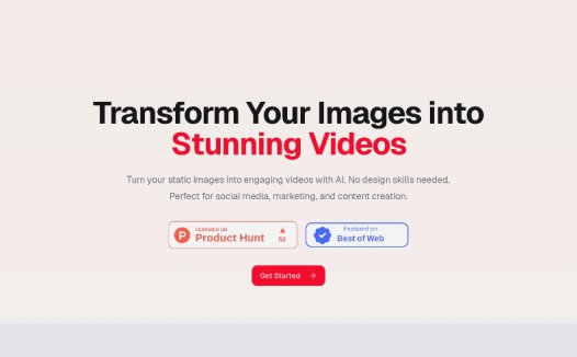 PicMotionAI：AI视频创作工具，将静态图像转换为动态视频