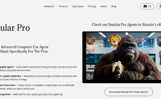 Simular Pro:AI代理平台,自动化执行几乎所有桌面电脑任务