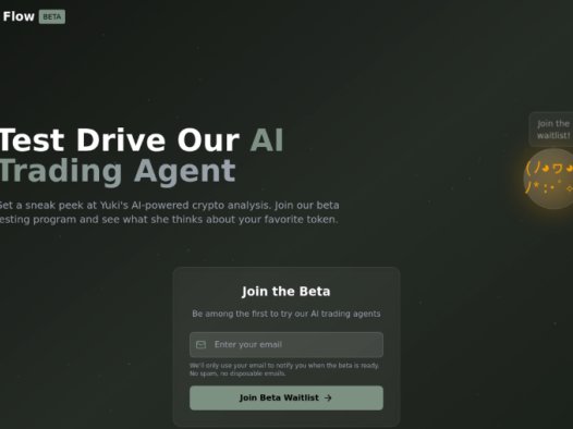 Floww：AI加密货币分析交易代理，分析加密货币市场行情