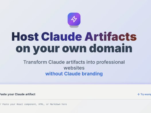 Artifact Ninja：AI开发工具，将Claude生成的代码轻松转换为独立网站