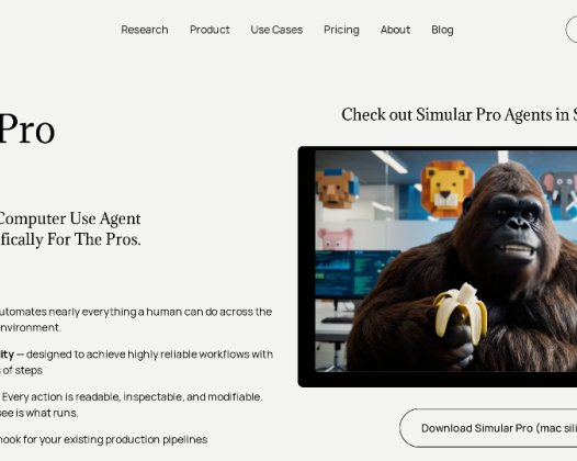 Simular Pro：AI代理平台，自动化执行几乎所有桌面电脑任务