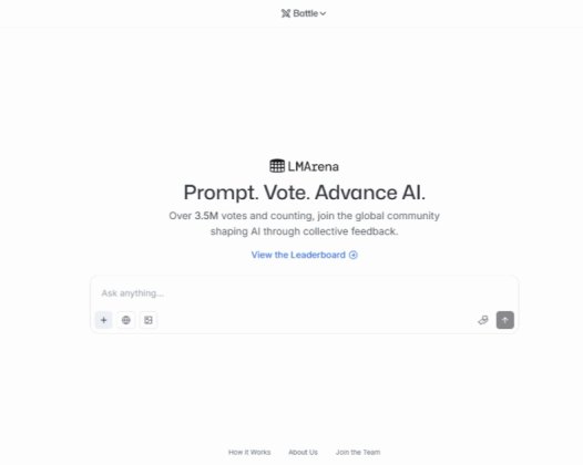 LMArena AI：AI模型评估平台，AI大语言模型对战评测平台