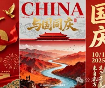 用AI做各类创意国庆海报图，刷爆朋友圈！附10+提示词模板