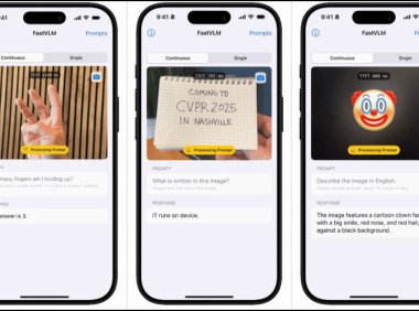 苹果 FastVLM 模型开放试用：Mac 用户秒享“闪电级”视频字幕，生成速度较同类 AI 快 85 倍