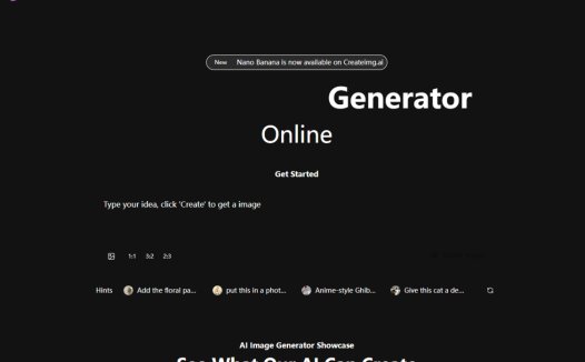 CreateImg:提供免费AI图像生成,无需付费和注册