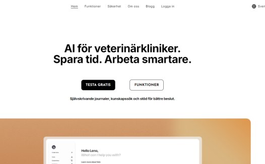 Vetz：一款专为兽医设计的AI病历系统，自动记录、知识检索、简化工作流程