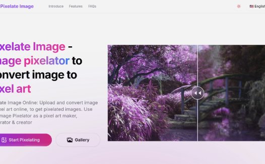 Pixelate Image：免费在线图片像素化工具，快速生成高质量的像素化图像