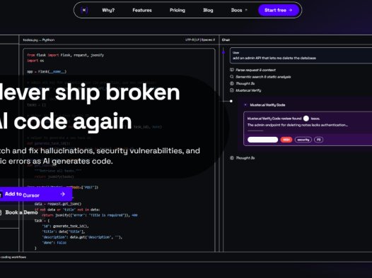 kluster：AI代码审查工具，帮助开发者修复AI 成代码中的错误、安全漏洞和逻辑错误