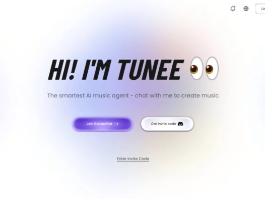 Tunee：国内首个AI音乐创作Agent，能谱曲填词混剪生成MV