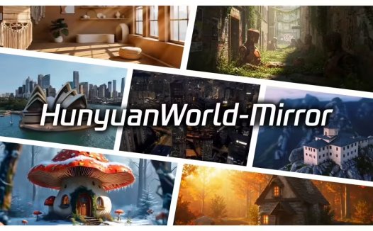 腾讯混元世界模型 1.1 版本发布并开源:单卡即可部署,秒级创造 3D 世界