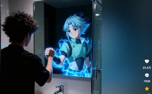 王者荣耀英雄ai对镜自拍合照教程来了,用AI打造爆款短视频