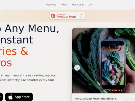 CalPulse：AI营养追踪工具，帮助用户快速了解食物的卡路里和营养成分