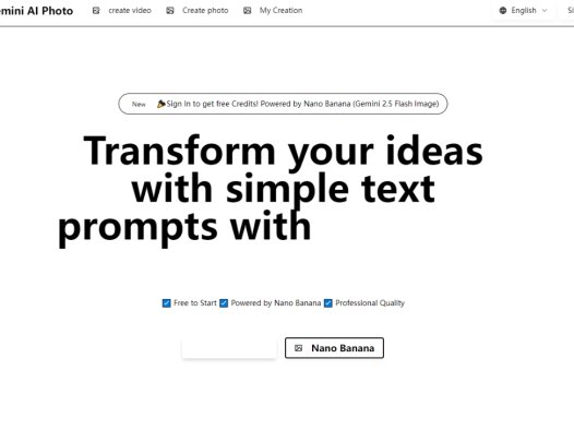 Gemini AI Photo：AI图像编辑工具，快速实现图像转换、编辑
