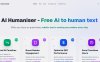 AI Humaniser：免费 AI 文本转真人写作工具，提升内容质量和搜索引擎排名