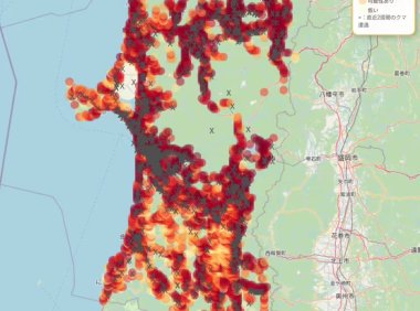 日本发布 AI 预测地图,评估东京札幌秋田等 19 地区“熊出没”概率