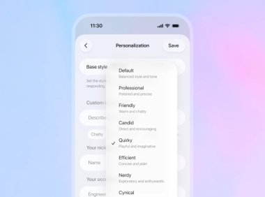 OpenAI 正式发布 GPT-5.1 系列：ChatGPT 情商大涨，AI 默认语气变“暖男”