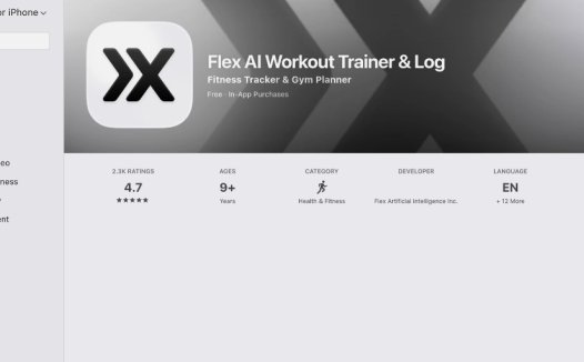 Flex AI：AI私人教练应用，用于跟踪锻炼、个性化健身计划