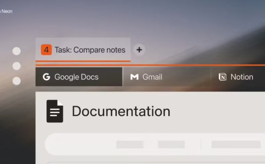 Opera 更新 Neon 浏览器：引入 1 分钟深度研究、支持 AI 操作文档、集成 Gemini 3 Pro