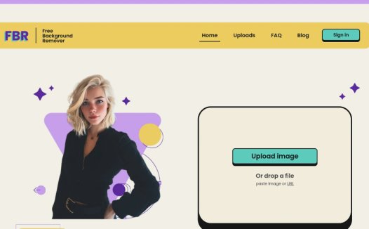 Free Background Remover：免费的在线AI背景移除工具，快速免费移除图片背景
